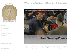 Tablet Screenshot of neuro-meridian.net